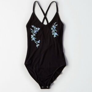 AEO cross back bodysuit